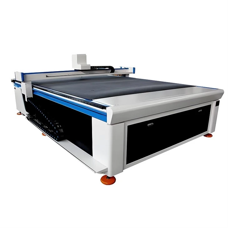Oscillating knife cutting machine